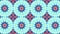 Symmetric ornament loop background