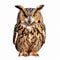 Symmetrical Balance: Majestic Owl In Ultra Hd