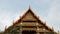 Symmetrical Roof of Temple