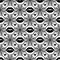 Symmetrical spider web and vampire lips seamless pattern.