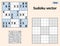 Symmetrical Sudoku with answers.