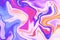 a symphony of hues in graphic illustration of liquid swirl marble pattern background vivid pastel tone color modern polygon swirl