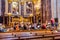 A symphony Orchestra playing inside of the Berlin Cathedral. Berlin, Germany