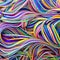 A symphony of swirling ribbons in a multitude of pastel colors, evoking a sense of whimsy and elegance3, Generative AI