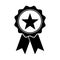 symple award badge flat style vector icon