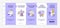 Symptoms of compulsive gambling purple and white onboarding template