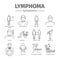 Symptoms of lymphoma.