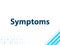 Symptoms Modern Flat Design Blue Abstract Background