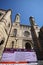 Synagogue in jewish district of Budapest