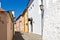 Synagogue, jewish town Trebic UNESCO, the oldest Middle ages settlement of jew community in Central Europe, Moravia, Czech