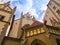 Synagogue in the Josefov or jewish area in Prague in the Czech Republic