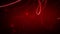 Synapses Neurons Neural Connections 3D Rendering Animation Red Background