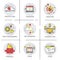 Sync Synchronize Internet Cloud Network Technology Data Protection Icon Set