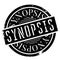 Synopsis rubber stamp