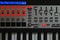 Synth keyboard in detail