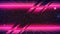 Synthwave Glitch Neon Background. Retro Future pink glowing, blue perspective Grids, starry sky. Retro Futuristic Synthwave party