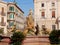 Syracuse, Ortigia with neoclassical Diana fountain, Sicily