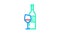 syrah red wine color icon animation