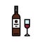 syrah red wine color icon vector illustration
