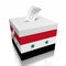 Syria - ballot box, voting concept - 3D illustration