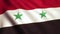 Syria Flag Animation Video - 4K