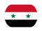 Syria flag - Syrian Arab Republic