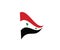 Syria national flag country symbol
