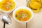 Syrian barley broth soup Aleppo style