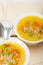 Syrian barley broth soup Aleppo style