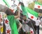 Syrian Rally in Trafalgar Square to support Medics Under Fire