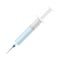 Syringe as Medical Device for Injection and Infuse Intravenous Therapy Vector Illustration