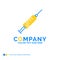 syringe, injection, vaccine, needle, shot Blue Yellow Business L