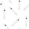 Syringes seamless pattern