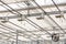 System of automatic irrigation and ventilation under the roof of modern hydroponic greenhouse, industrial agriculture