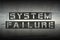 System failure GR
