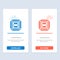 System, Tech, Technology, Cpu  Blue and Red Download and Buy Now web Widget Card Template