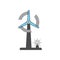 System wind energy illustration