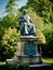 Szaniszlo Ferencz statue in Oradea, Romano Catholic Cathedral pa