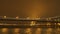 Szechenyi Bridge in Budapest Night time