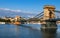 Szechenyi Chain Bridge in Budapest