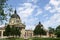 Szechenyi Medicinal Bath in Budapest, Hungary, is the largest medicinal bath in Europe.