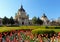 Szechenyi Spa with flower - Budapest, Hungary