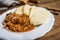 Szeged goulash with dumpling