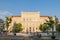 SZEGED, HUNGARY - JULY 20, 2017: Main Building of Szeged University, on the Dugonics Ter Square, taken during a summer afternoon
