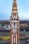 Szeged votive Christian Church clock tower, Hungary