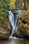 Szklarka Waterfall in Autumn