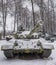 T-80B-The world\'s first serial tank with a gas turbine engine,