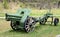 t cannon of the First World War used by Italian soldiers in the