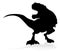 T Rex Dinosaur Silhouette