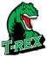 T-rex mascot